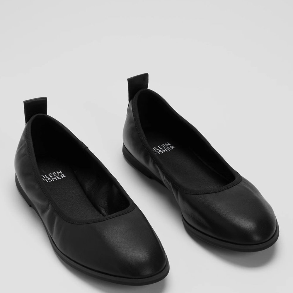 (Worn 1x) Notion Nappa Leather Ballet Flat